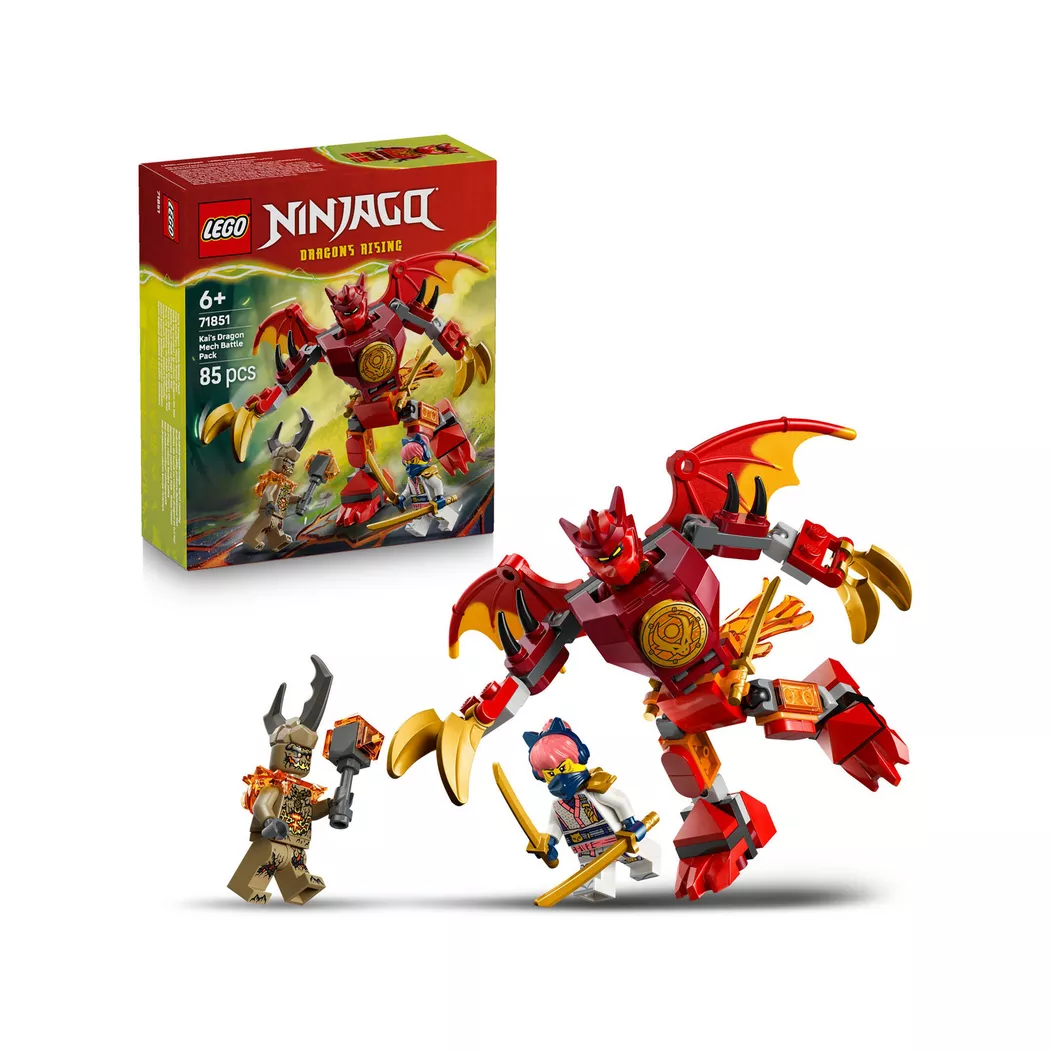 Lego Ninjago Stridspakke med Kais dragerobot 71851