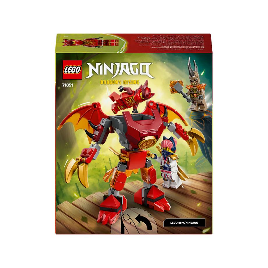 LEGO®  71851 Kais Drachen-Mech Battle Set 