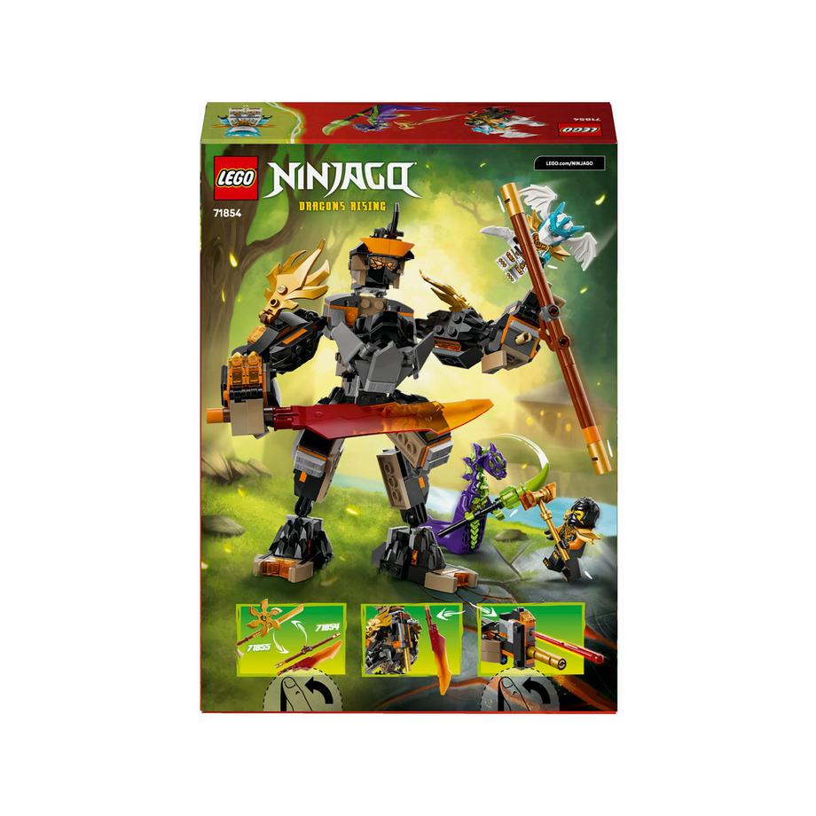 LEGO®  71854 Mech della missione di Cole e drago Zane 