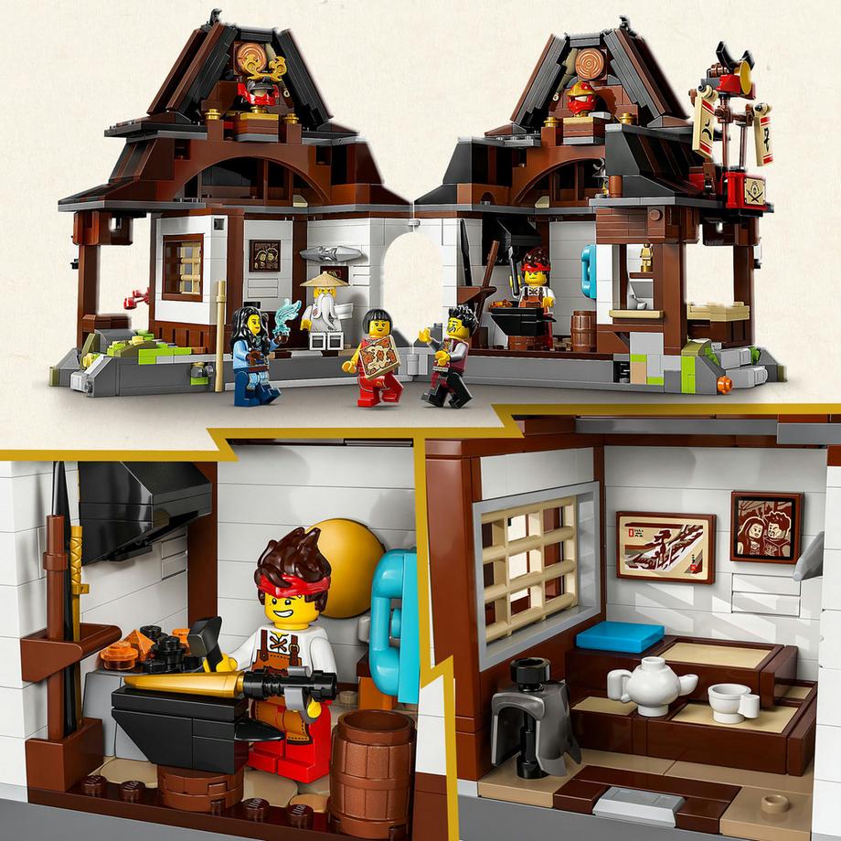 LEGO®  71858 15e anniversaire - La forge des quatre armes 