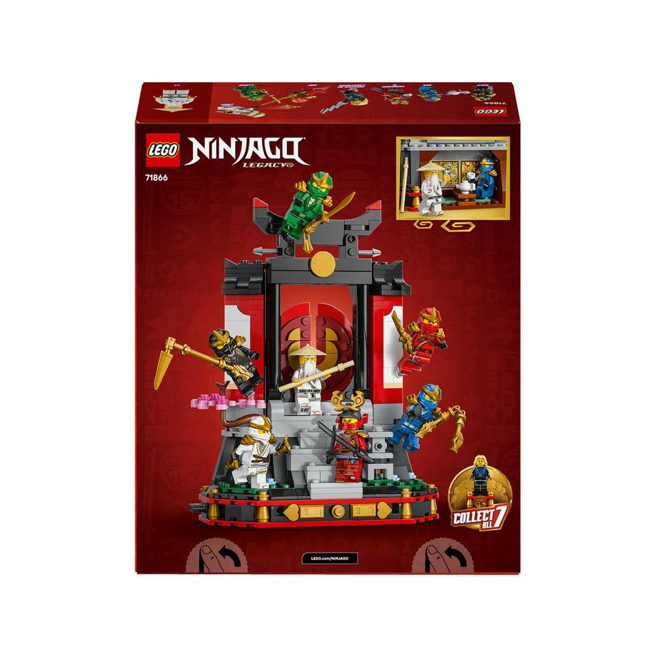 LEGO®  71866 Display personaggi Ninja – 15° anniversario 
