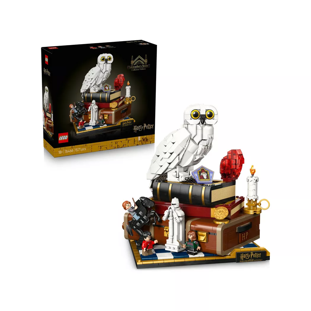 Lego Harry Potter 76466 Philosopher's Stone: Collector's Edition Set for Adults, New