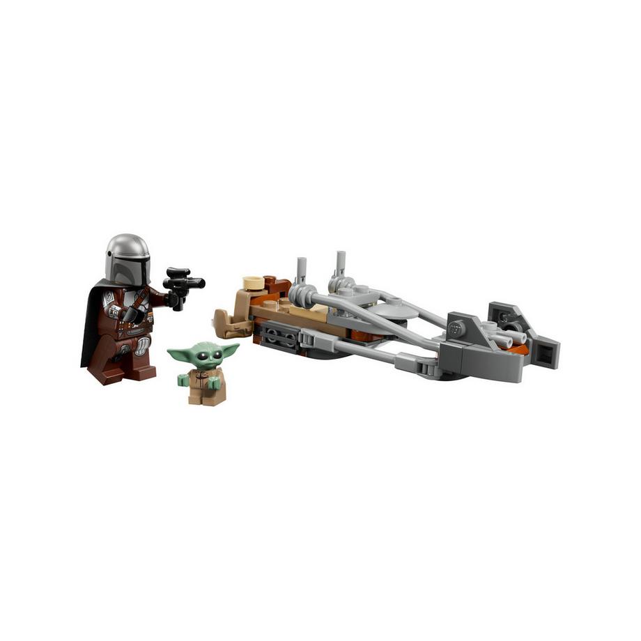 LEGO®  75436 Der Mandalorianer und Grogu auf ihrem Speeder Bike™ 