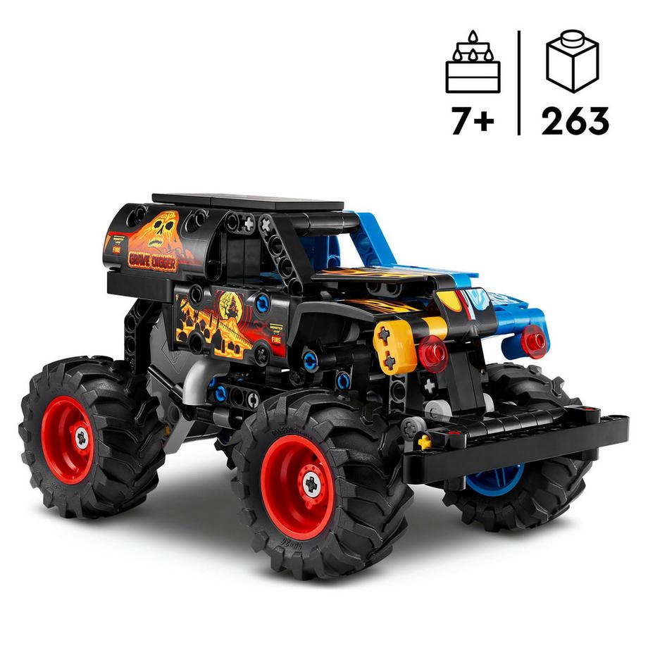 LEGO®  42219 Monster Jam™ Grave Digger™ - Feu et glace 