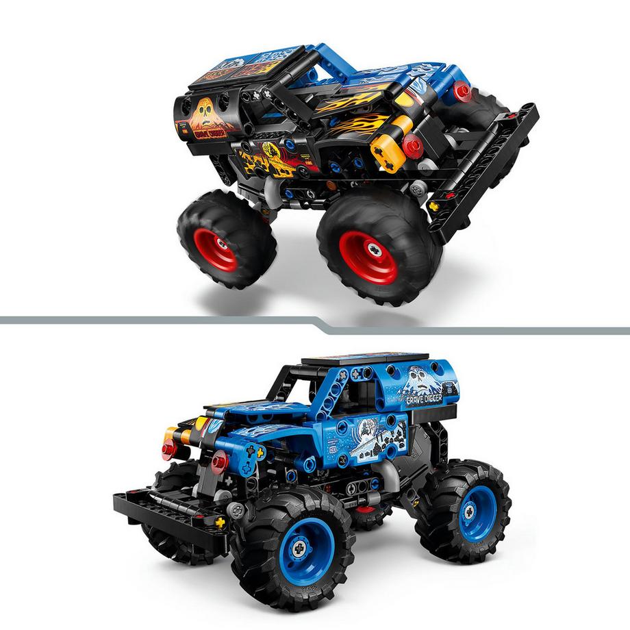 LEGO®  42219 Monster Jam™ Grave Digger™ - Feu et glace 