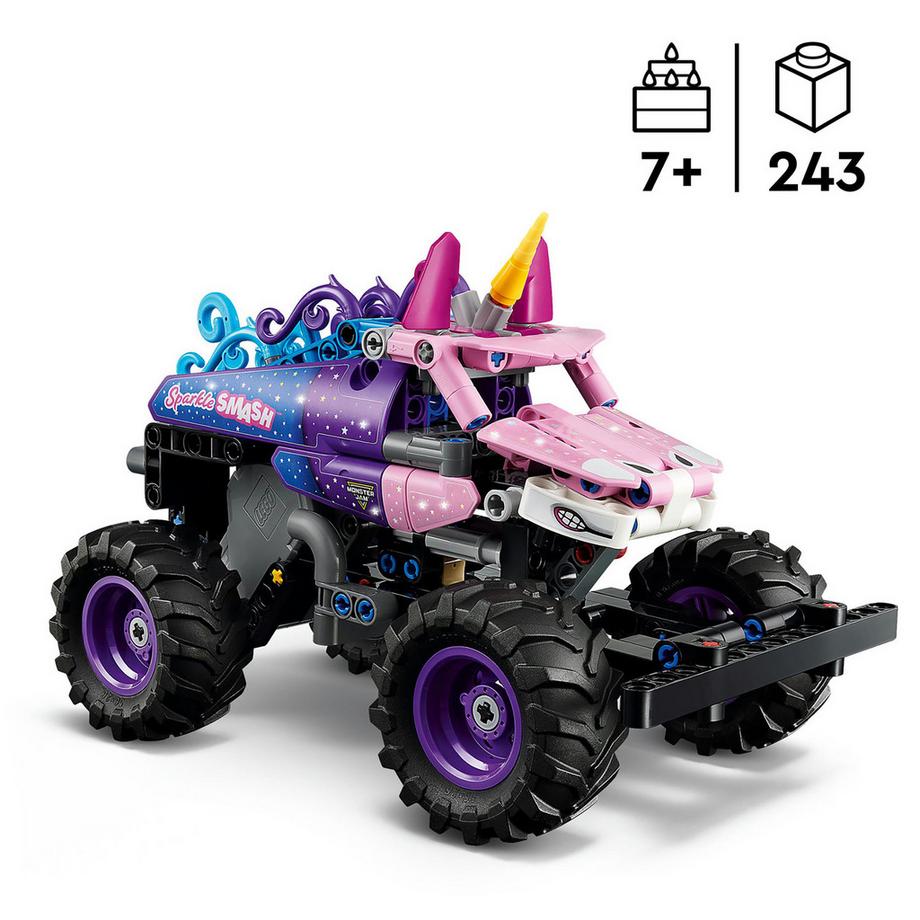 LEGO®  42220 Monster Jam™ Sparkle Smash™ mit Rückziehmotor 