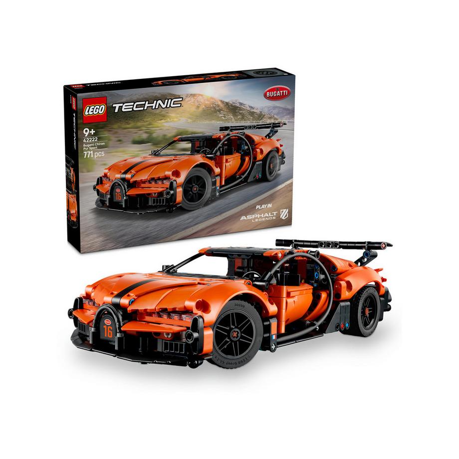 LEGO®  42222 Bugatti Chiron Pur Sport Hypercar 