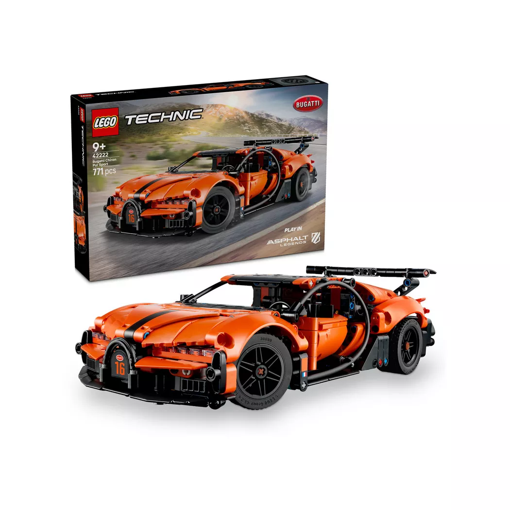 Lego Technic Bugatti Chiron Pur Sport-hyperbil 42222