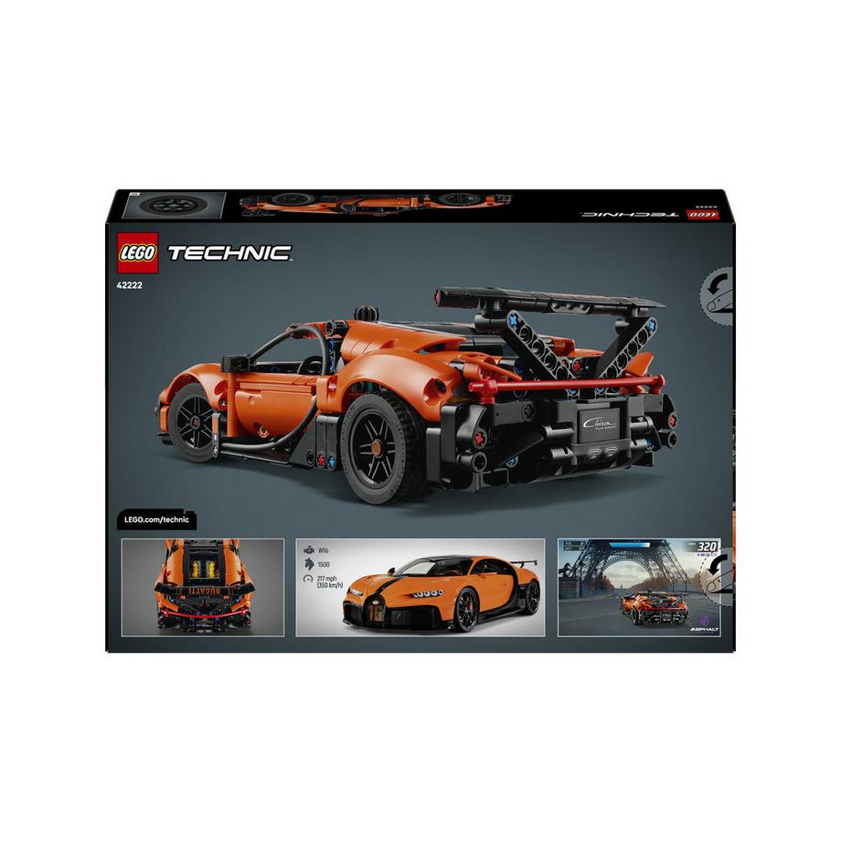 LEGO®  42222 Bugatti Chiron Pur Sport Hypercar 