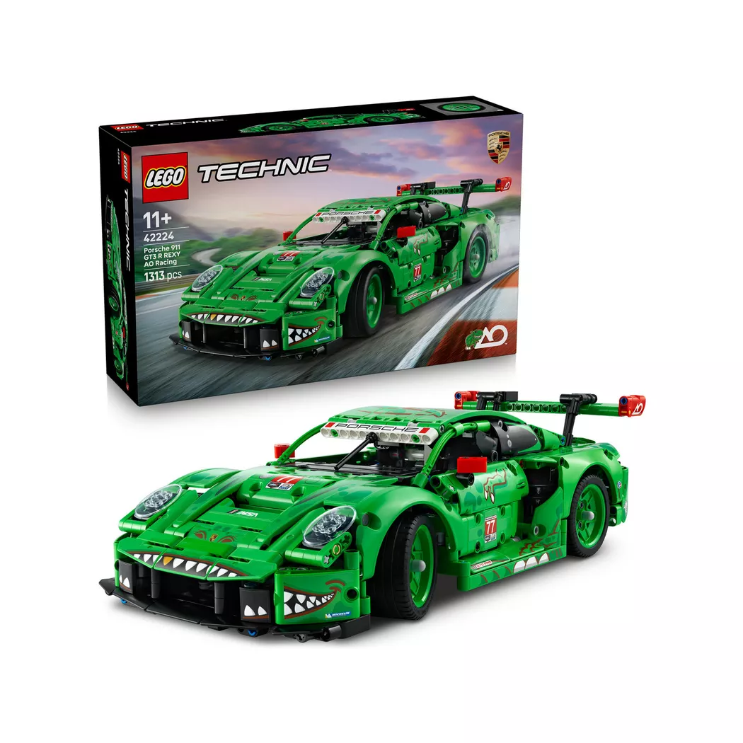 Lego Porsche 911 GT3 R REXY AO Racing Set 42224, New
