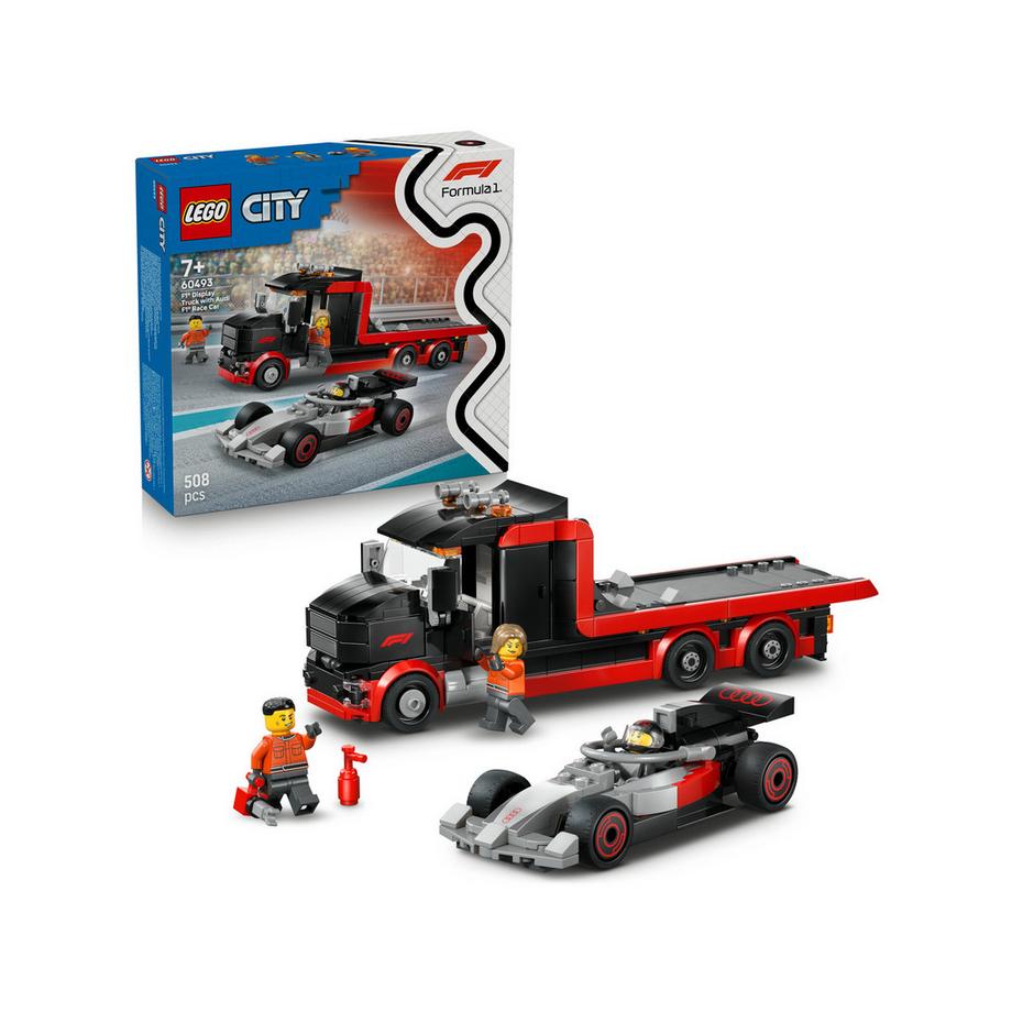 60493 F1® Truck mit Audi F1® Rennwagen