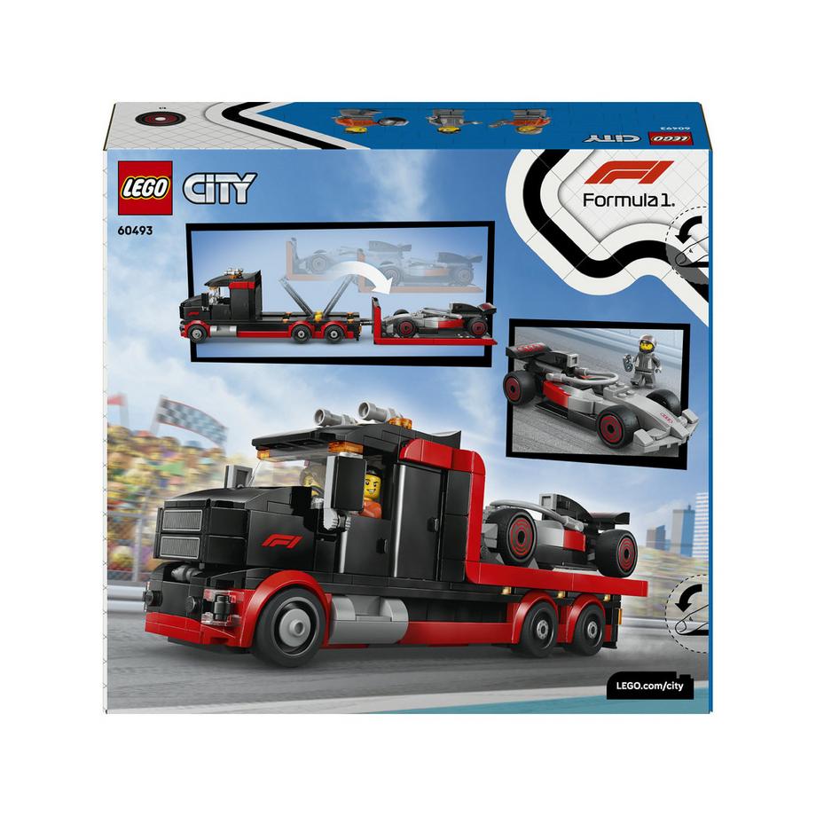 LEGO®  60493 Camion de F1® avec voiture de course de F1® Audi 