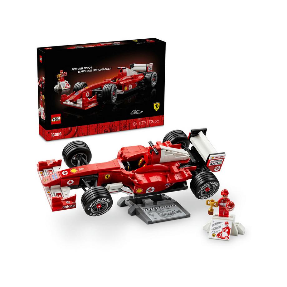11375 Ferrari F2004 und Michael Schumacher