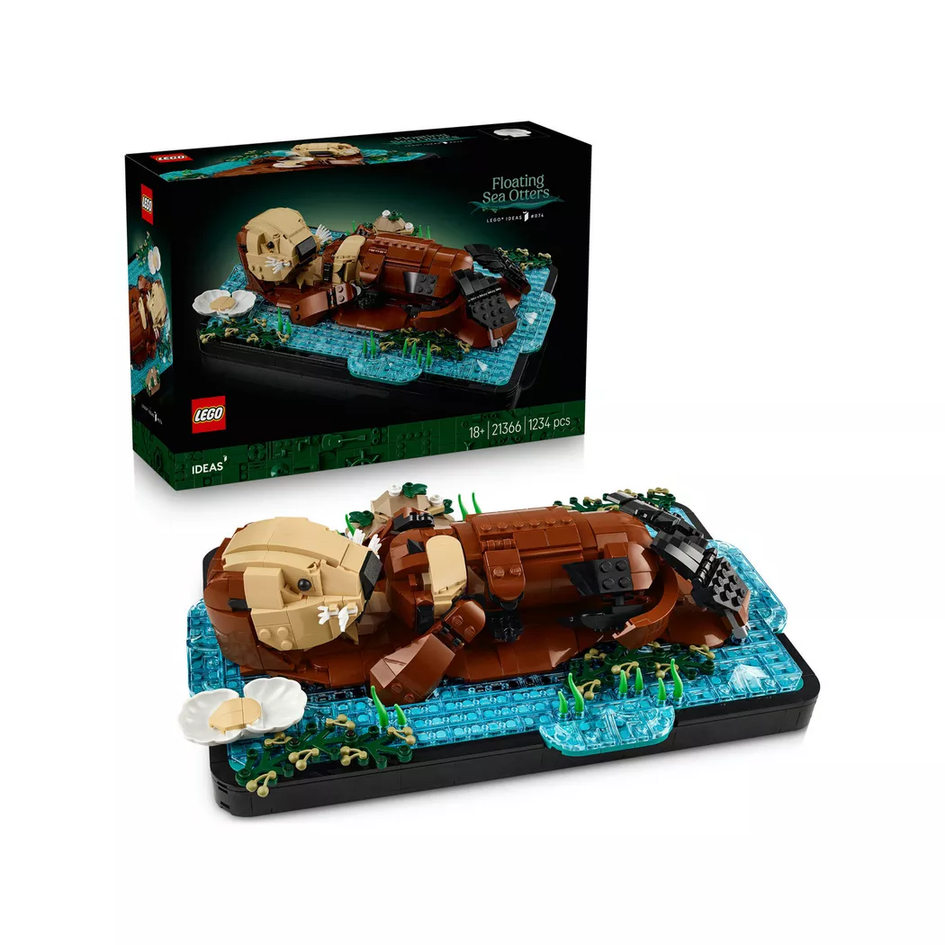 LEGO® - 21366 Schwimmende Otter, Multicolor