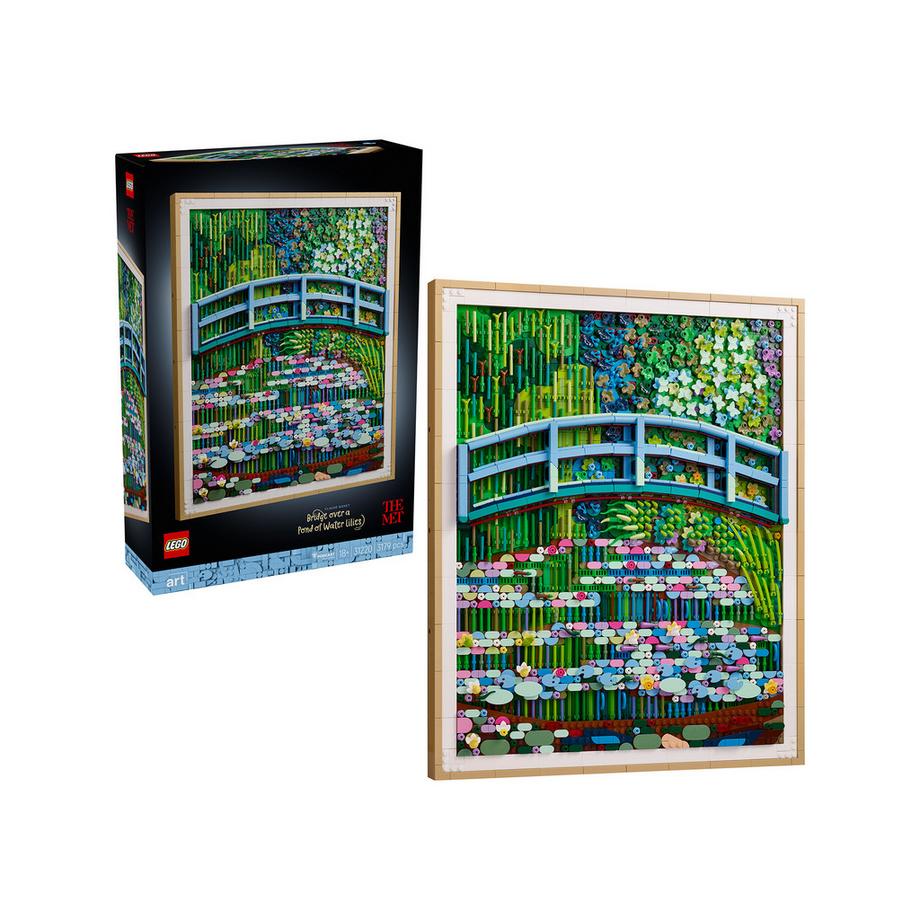 31220 Claude Monet – Brücke über einen Seerosenteich