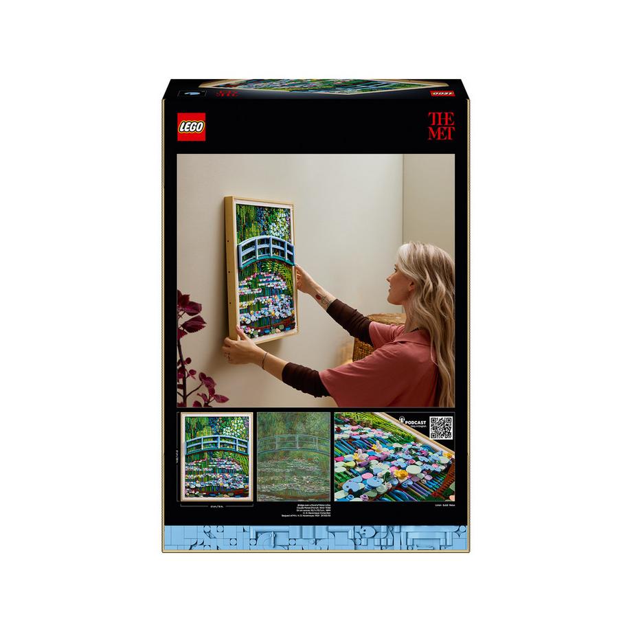 LEGO®  31220 Claude Monet – Brücke über einen Seerosenteich 