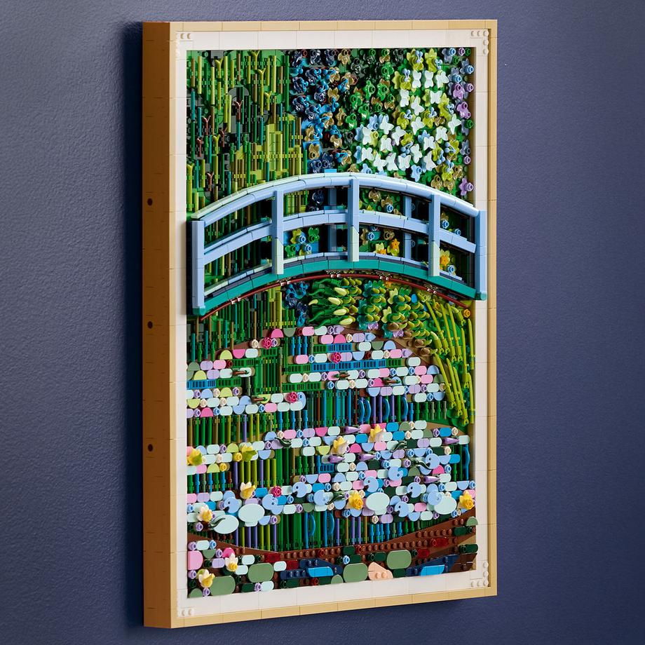 LEGO®  31220 Claude Monet – Brücke über einen Seerosenteich 