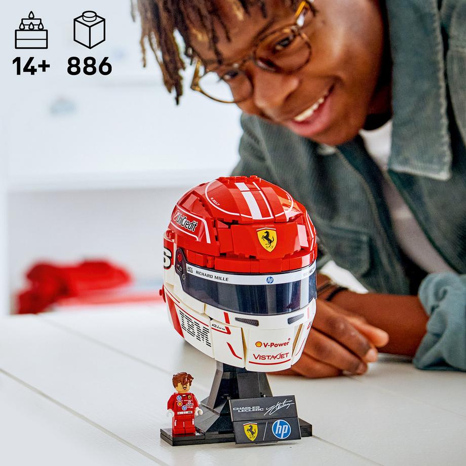 LEGO®  43014 Scuderia Ferrari HP Casque de Charles Leclerc 
