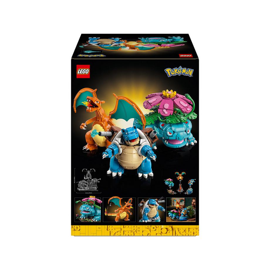 LEGO®  72153 Florizarre, Dracaufeu et Tortank 