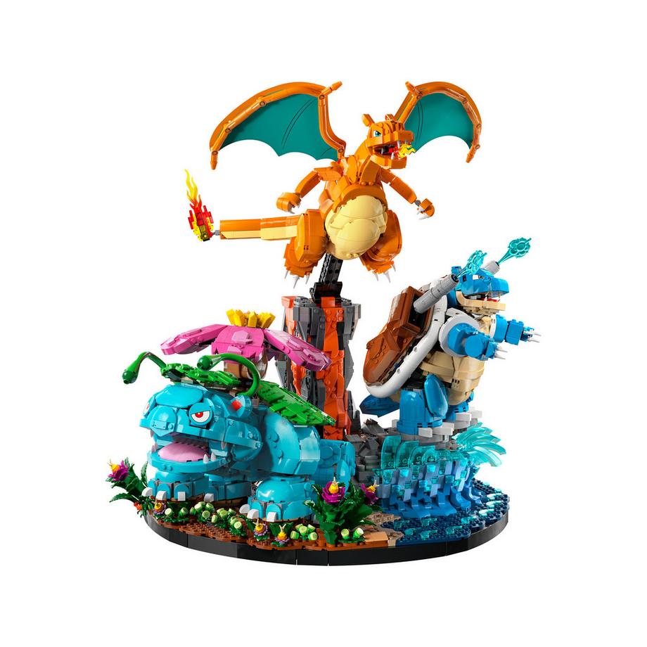 LEGO®  72153 Florizarre, Dracaufeu et Tortank 
