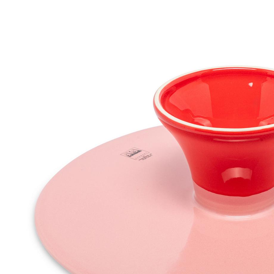 ASA SELECTION Tortenplatte mit Fuss Strawberry Smoothie 