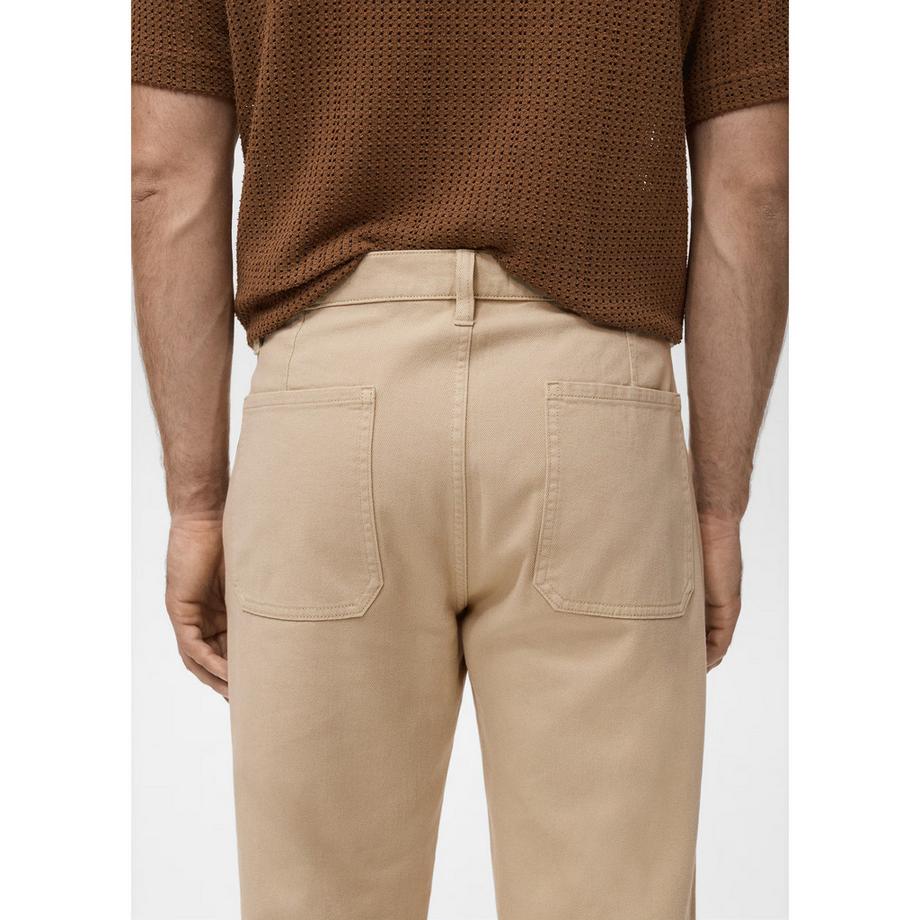 Mango Man Pantalon Regular Fit Jambe Droite  