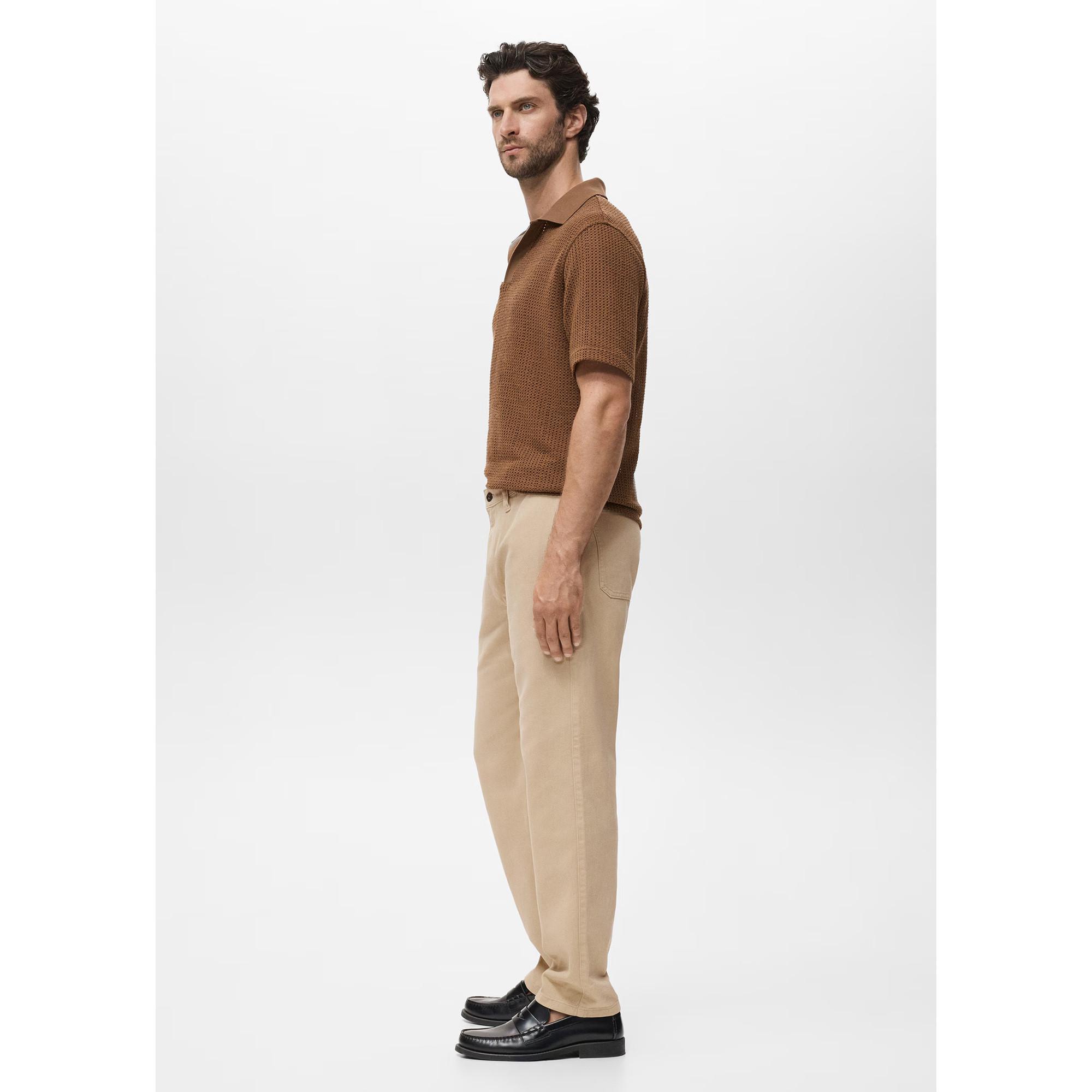 Mango Man Pantalon Regular Fit Jambe Droite  