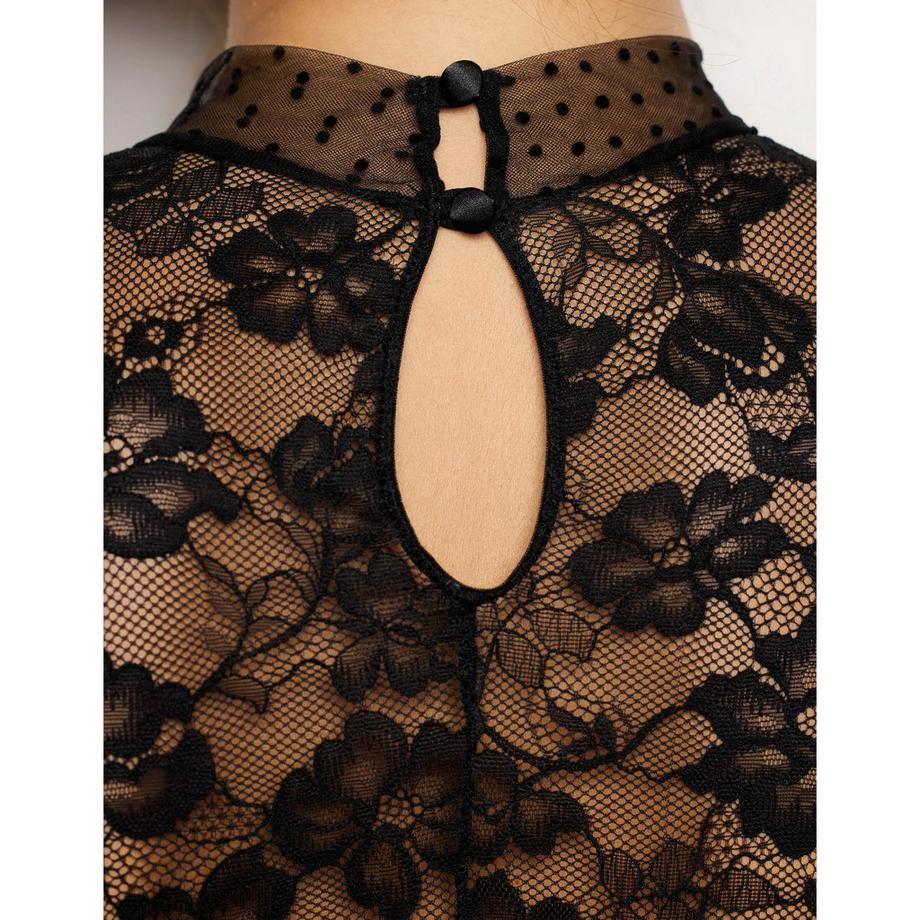 Yamamay Body Dentelle Manches Longues  