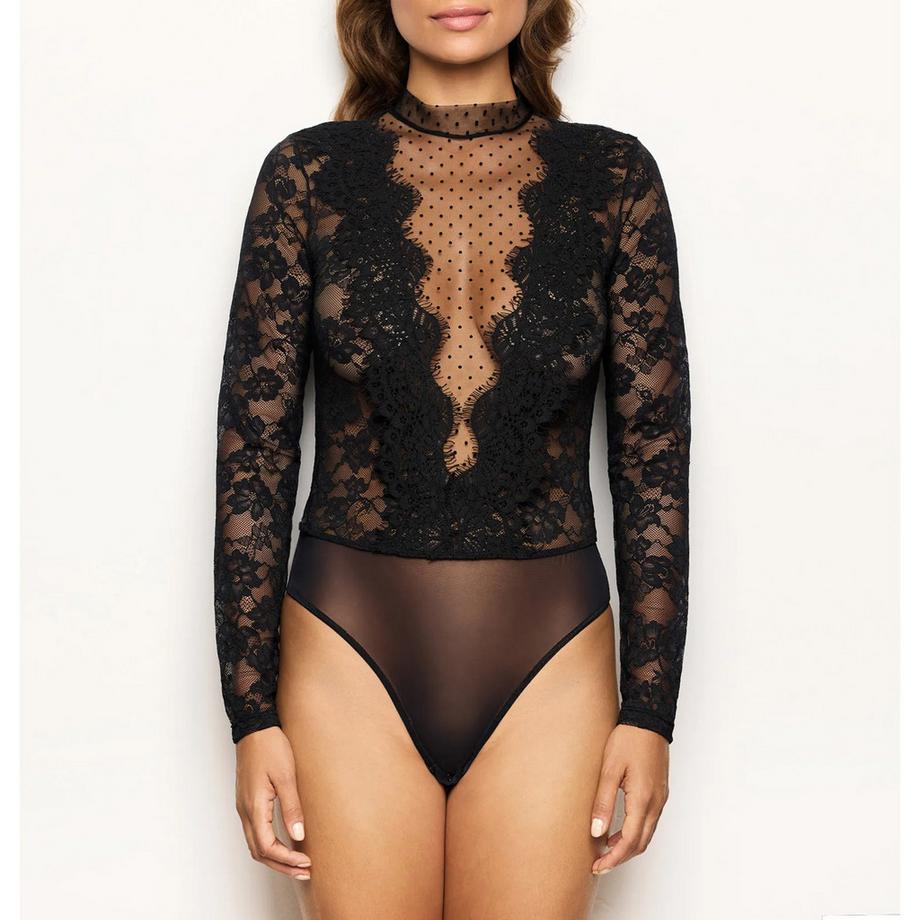 Yamamay Body Dentelle Manches Longues  
