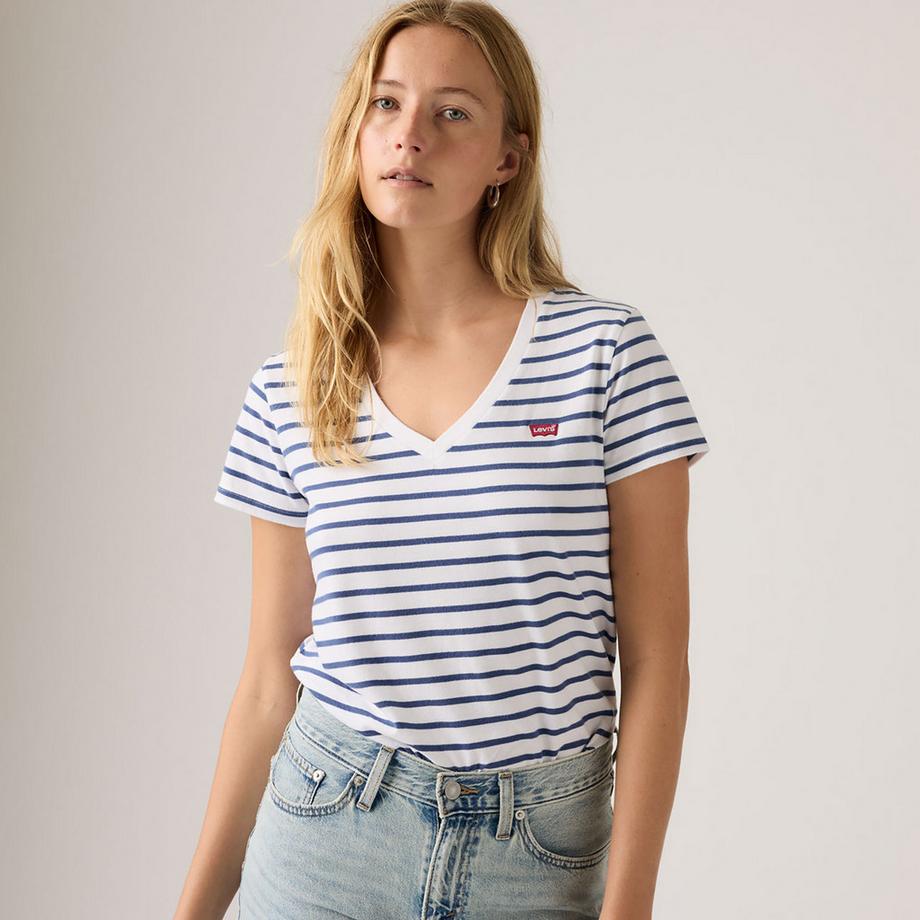 Levi's® V-Ausschnitt T-Shirt  