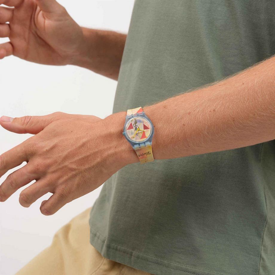 swatch KLEE'S BAVARIAN DON GIOVANNI SWATCH X GUGGENHEIM Analoguhr 