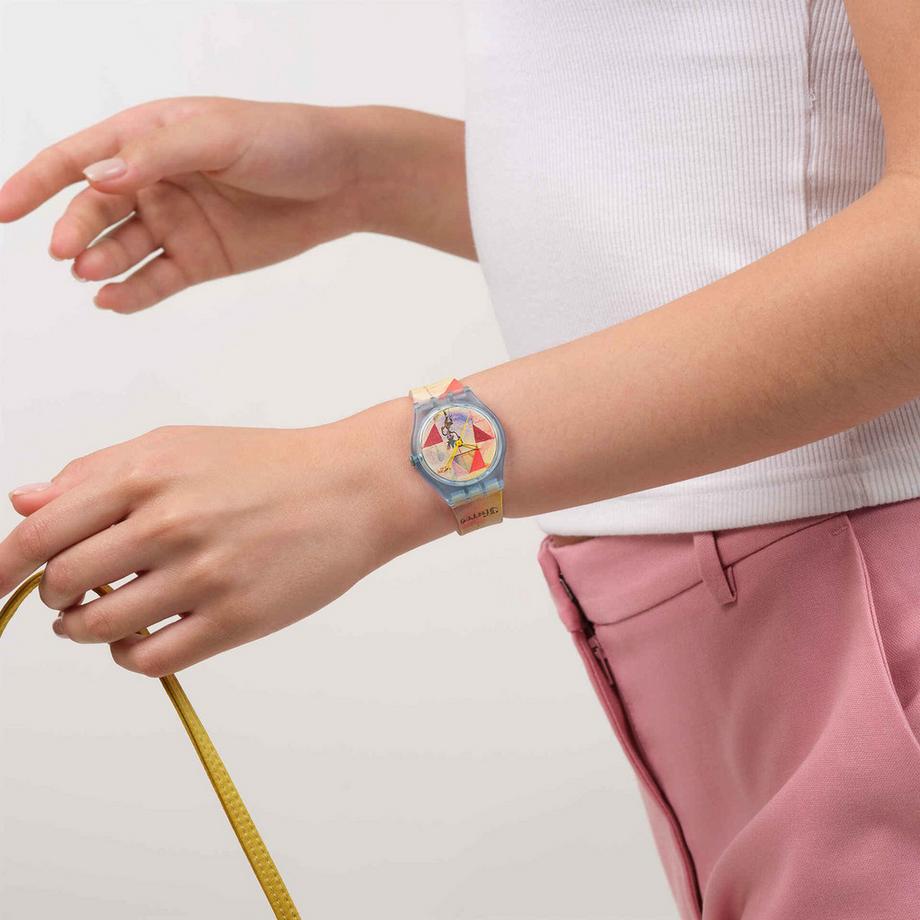 swatch KLEE'S BAVARIAN DON GIOVANNI SWATCH X GUGGENHEIM Analoguhr 