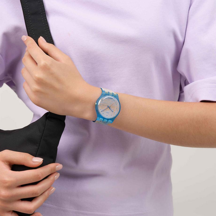 swatch MONET'S PALAZZO DUCALE SWATCH X GUGGENHEIM Analoguhr 