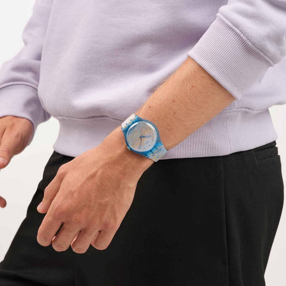 swatch MONET'S PALAZZO DUCALE SWATCH X GUGGENHEIM Analoguhr 