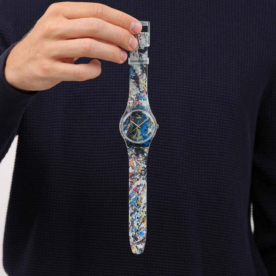 swatch POLLOCK'S ALCHEMY SWATCH X GUGGENHEIM Horloge analogique 
