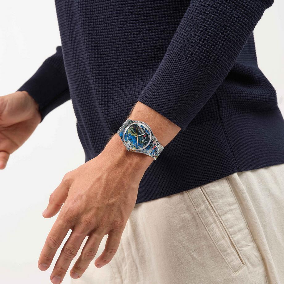 swatch POLLOCK'S ALCHEMY SWATCH X GUGGENHEIM Horloge analogique 