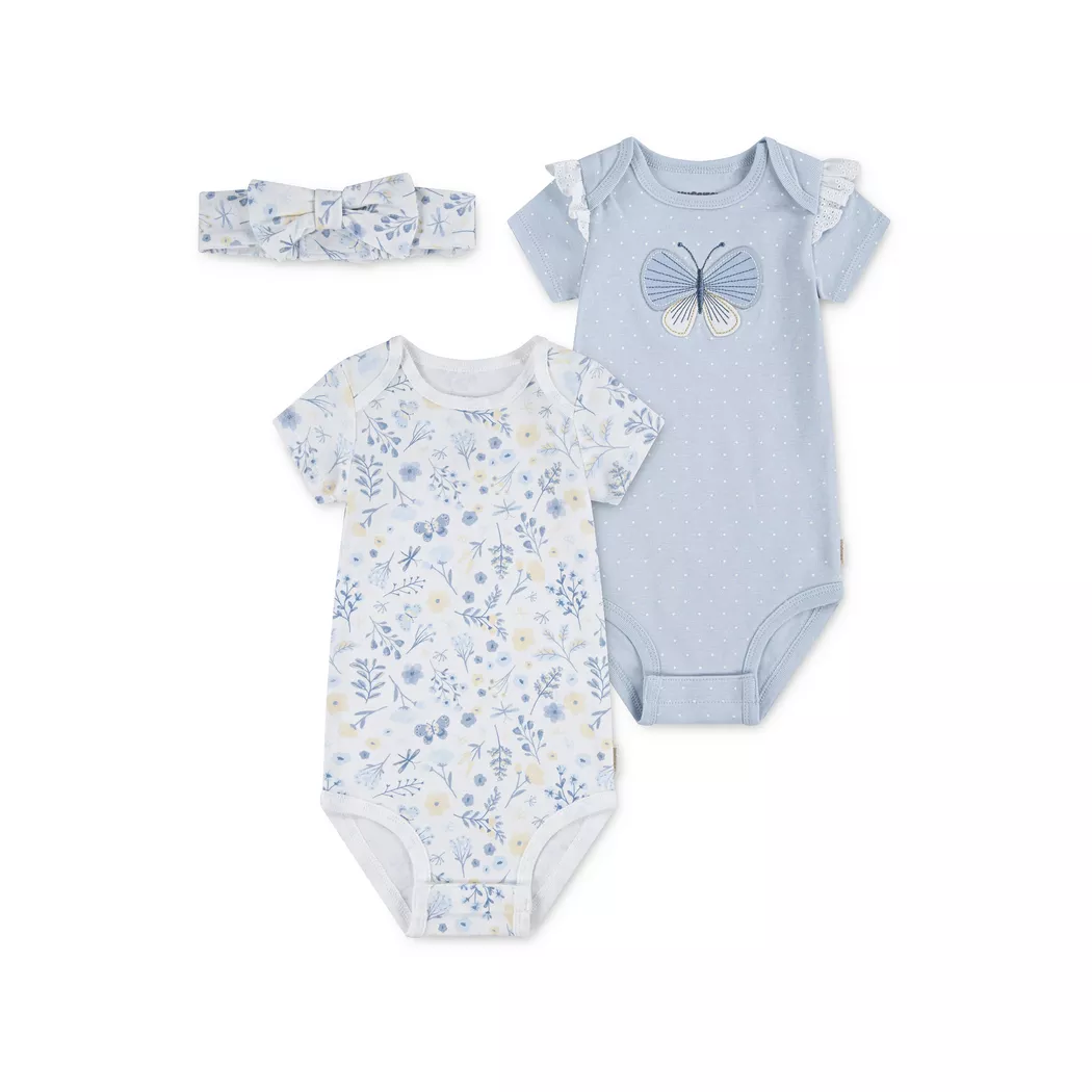 HUGGIES - Body, 2er-Pack, 12 Monate, Blau