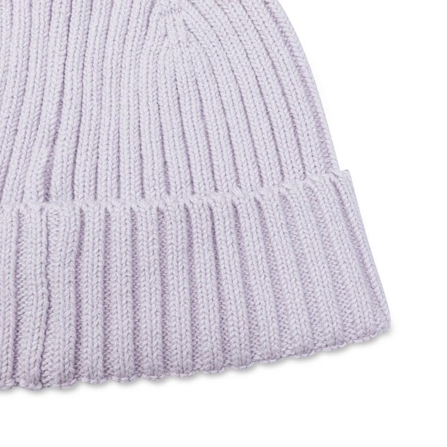 Manor Woman Bonnet en maille côtelée  