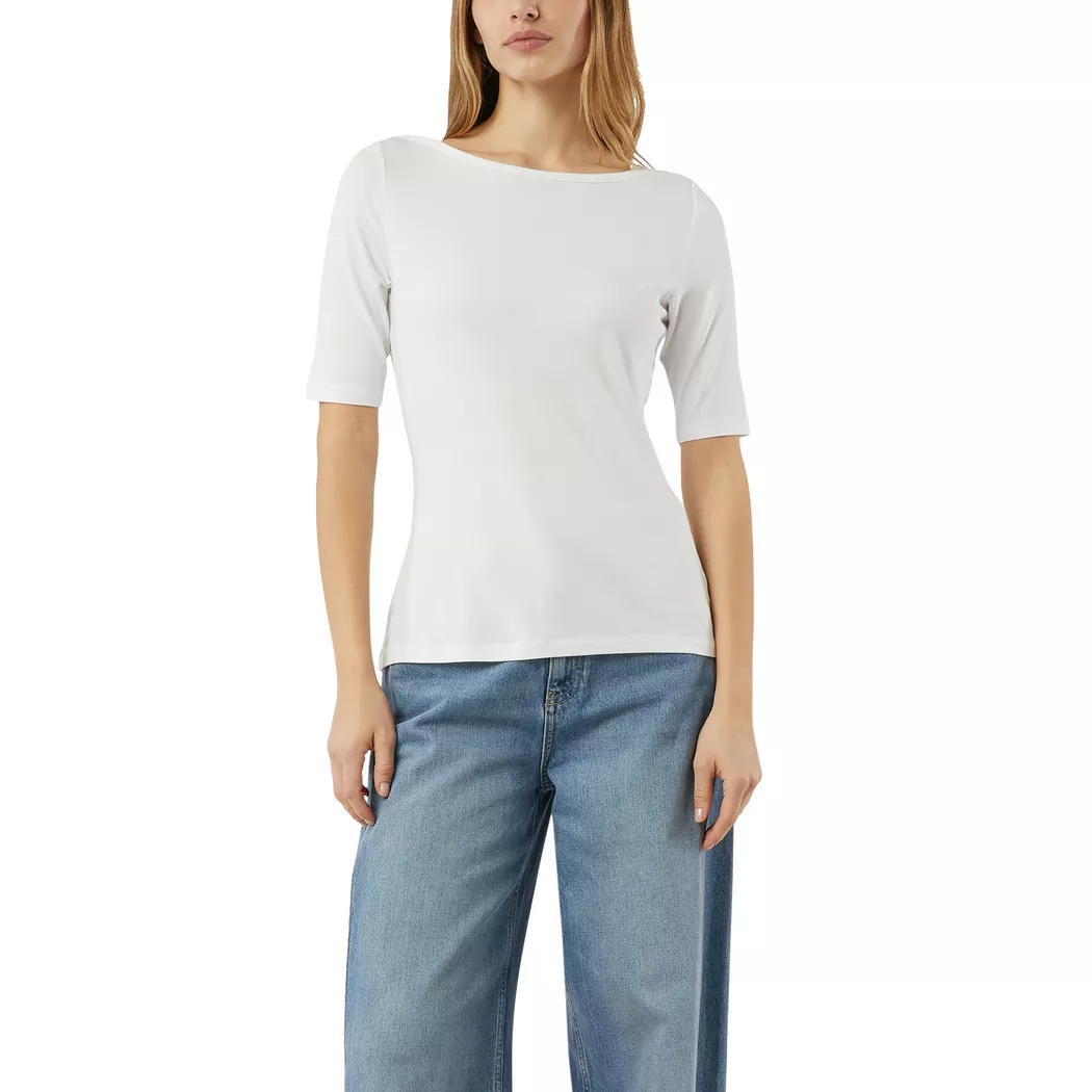 Comma - T-Shirt, für Damen, Weiss Größe 36
