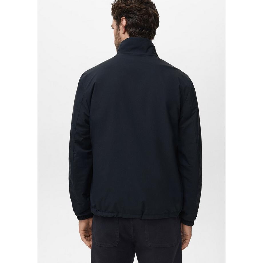 Mango Man Veste Réversible Mi-Saison  