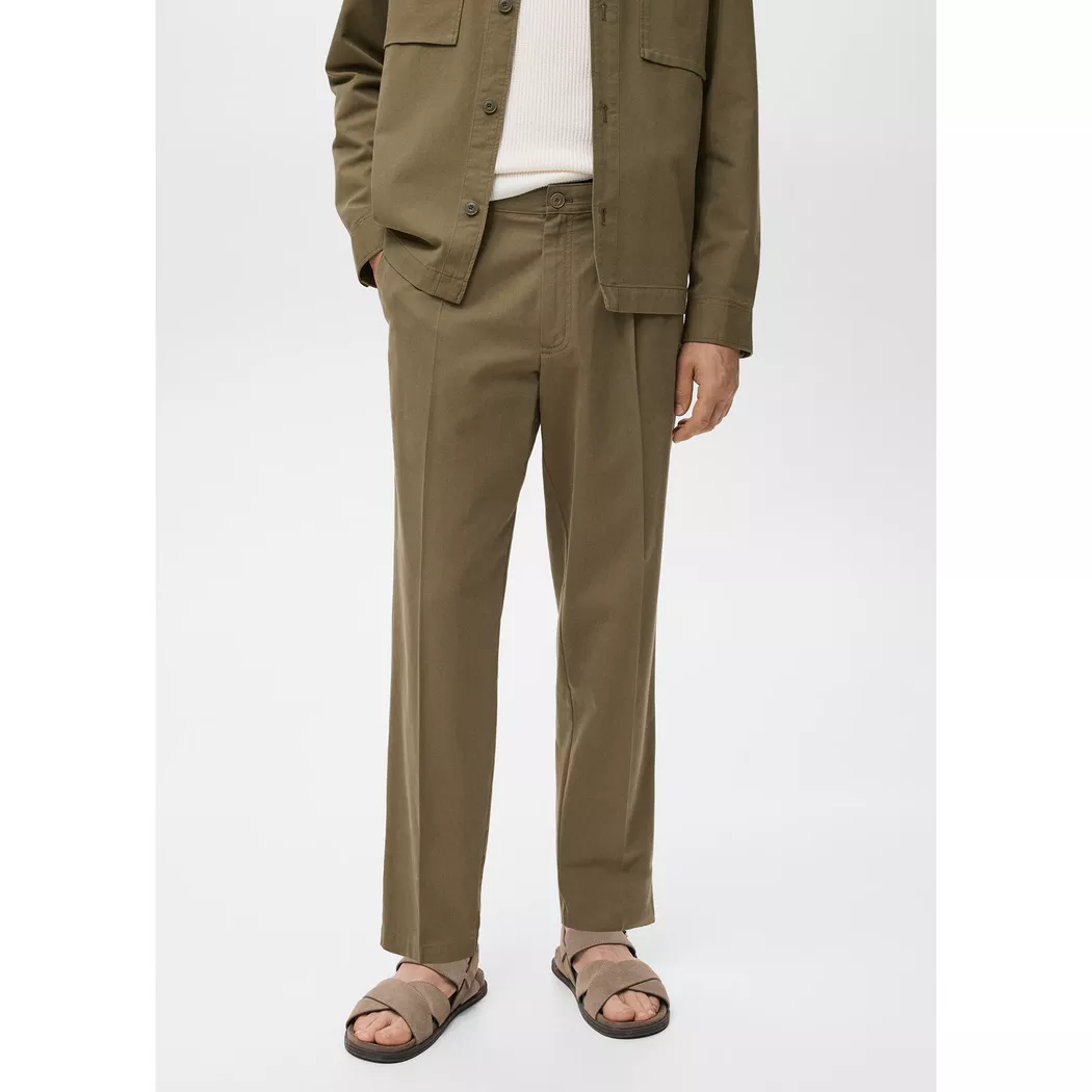 Mango Man - Hose, für Herren, Dunkelgrün, Größe 40