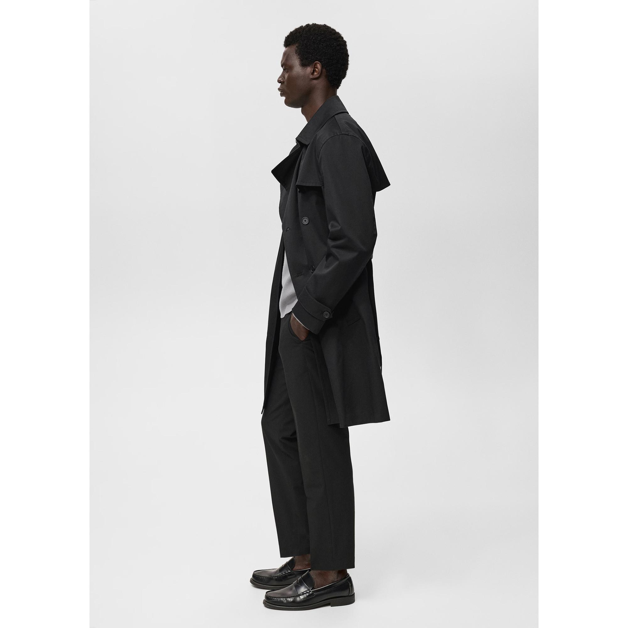 Mango Man Doppelreihiger Trenchcoat  