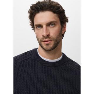 Mango Man Zopfmuster Regular Fit Sweatshirt  