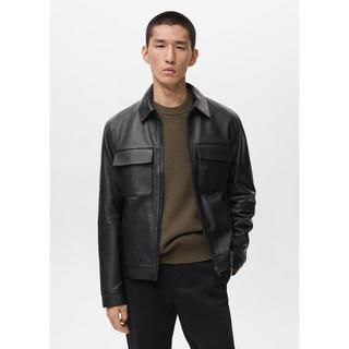 Mango Man Veste en cuir  