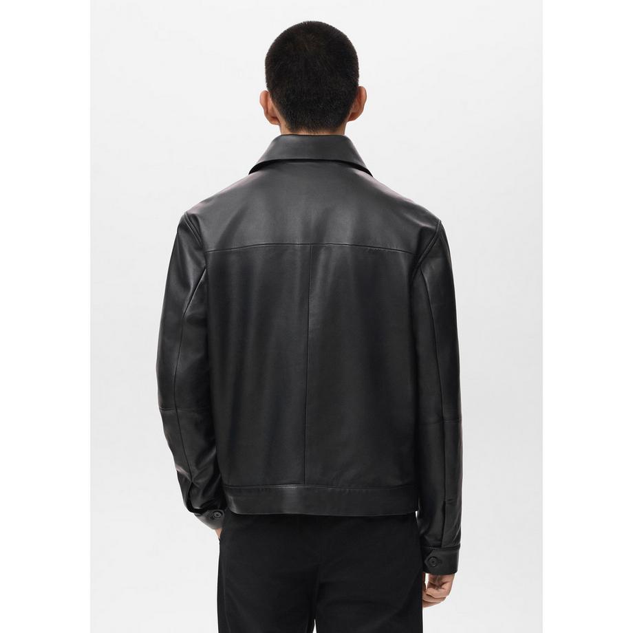 Mango Man Lederjacke  