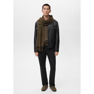 Mango Man Veste en cuir  