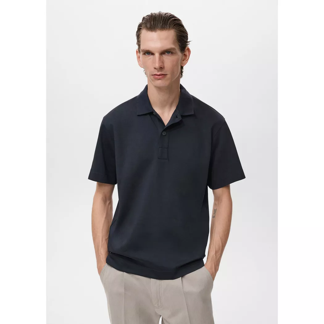 Mango Man - Polo Shirt, für Herren, Marine, Größe S