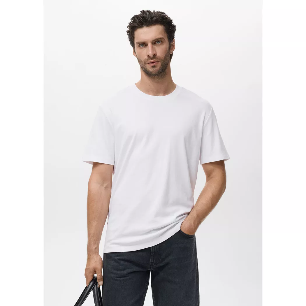 Mango Man - T-Shirt, für Herren, Weiss, Größe XL 3