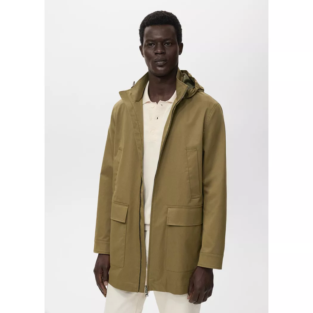 Mango Man - Parka, für Herren, Khaki, Größe S
