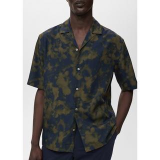 Mango Man T-Shirt con motivo astratto  